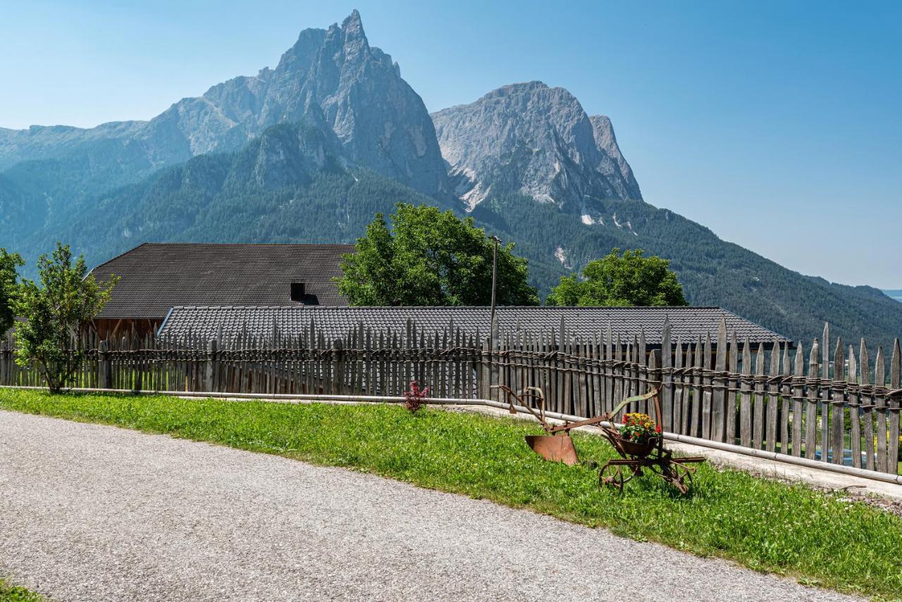 Schildberghof Panorama Apartment Siusi Exterior foto